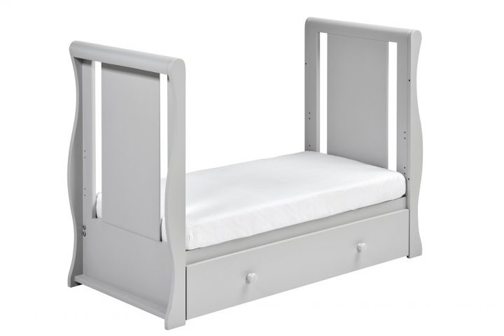 9012G Nebraska Sleigh Cot2bed Grey CO Bed Mode