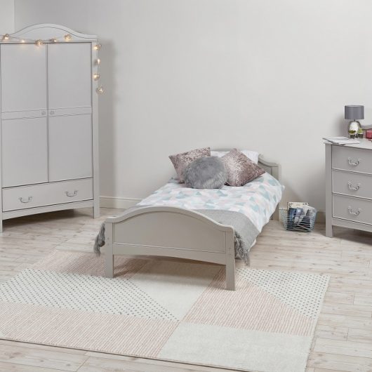 9037 Toulouse Single Bed Grey RS