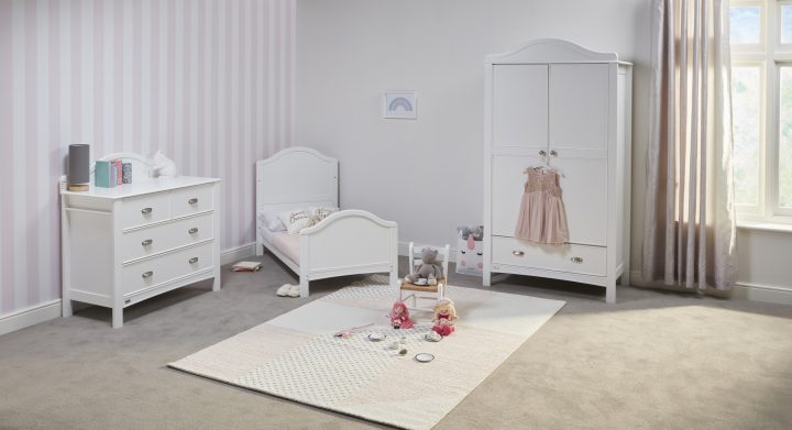 9045RS Toulouse Cot Bed White Bed Mode RS 1