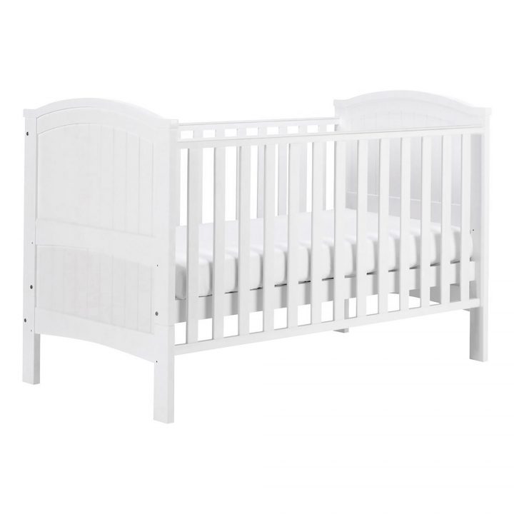 9156 Alby Cot Bed White CO Cot Mode 1 1