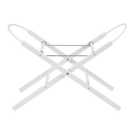 Standard Moses Basket Stand White